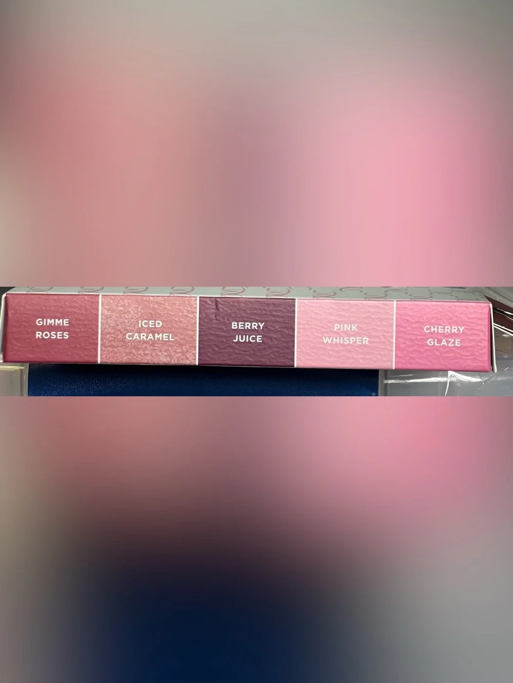 Juicy Couture Lip Oil Set: Gimme roses/ Iced caramel/ B. juice pink whisper.